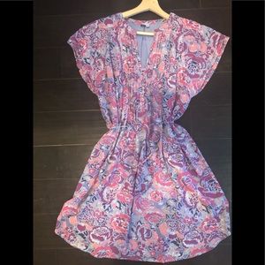 Q&A Derby Shirt Dress